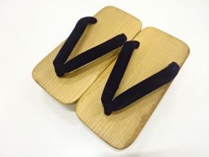 未使用品　男物桐下駄(25.5センチ)